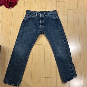 Classic Levi’s 501 Blue Jeans